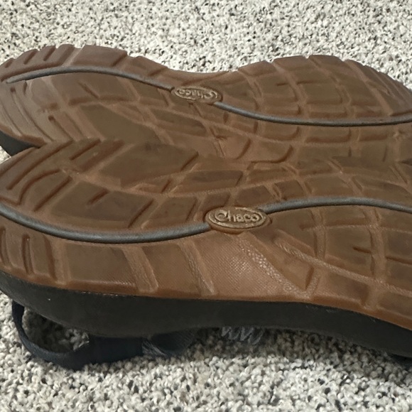 Chaco Blue and Black Strappy Sandals - Picture 3 of 4